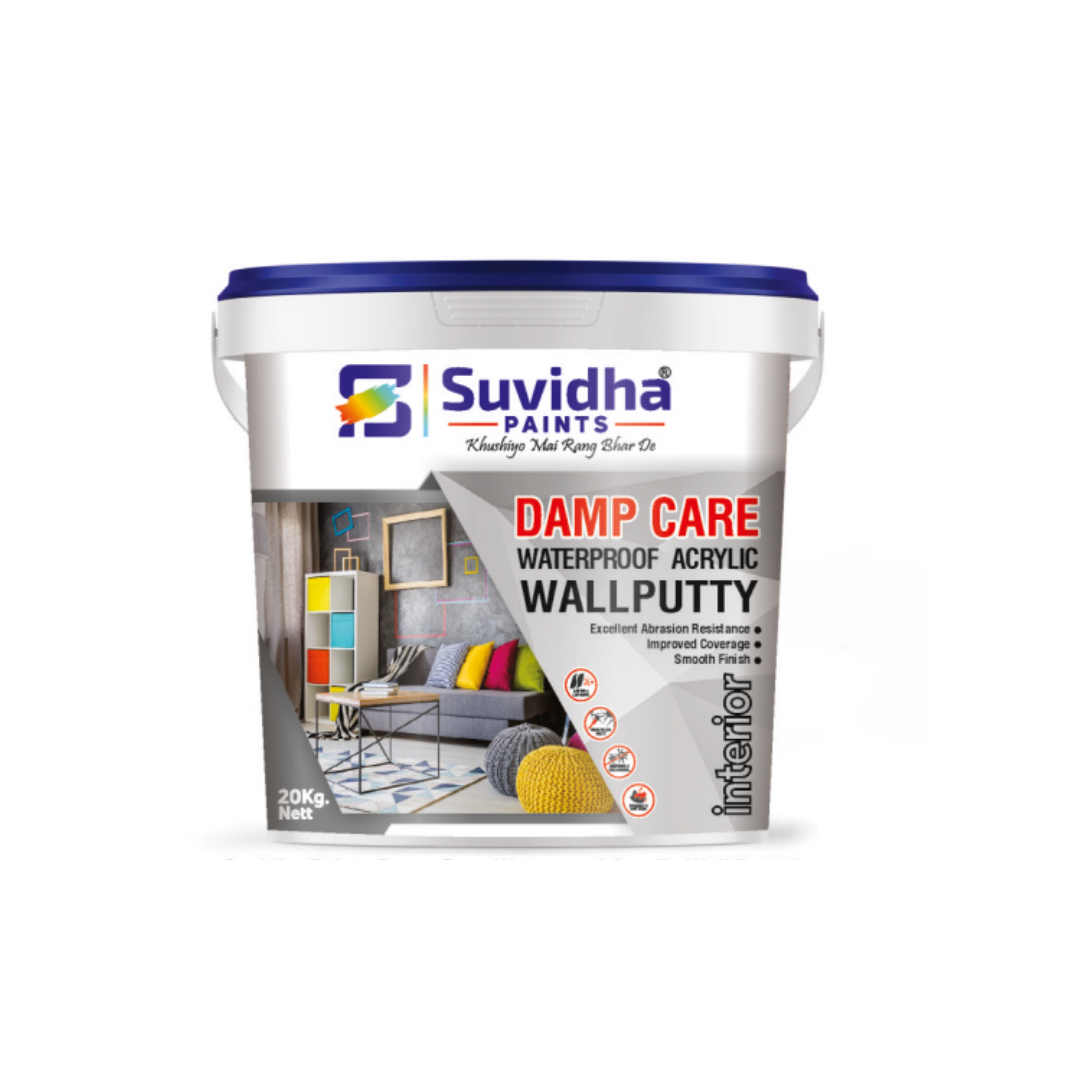 Suvidha Damp Care Acrylic Putty - Suvidha Paints Factory Wholesale Supply