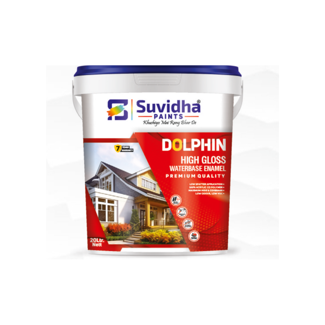 Dolphin High Gloss Water Base Enamel - DOLPHIN Factory Wholesale Supply