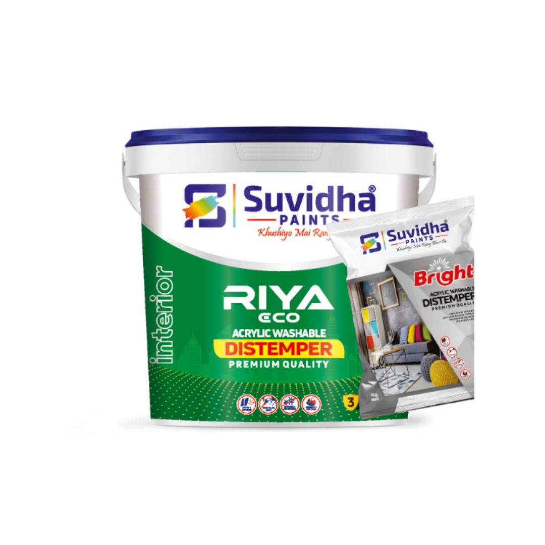 RIYA ADVANCE ACRYLIC DISTEMPER - RIYA ADVANCE Factory Wholesale Supply