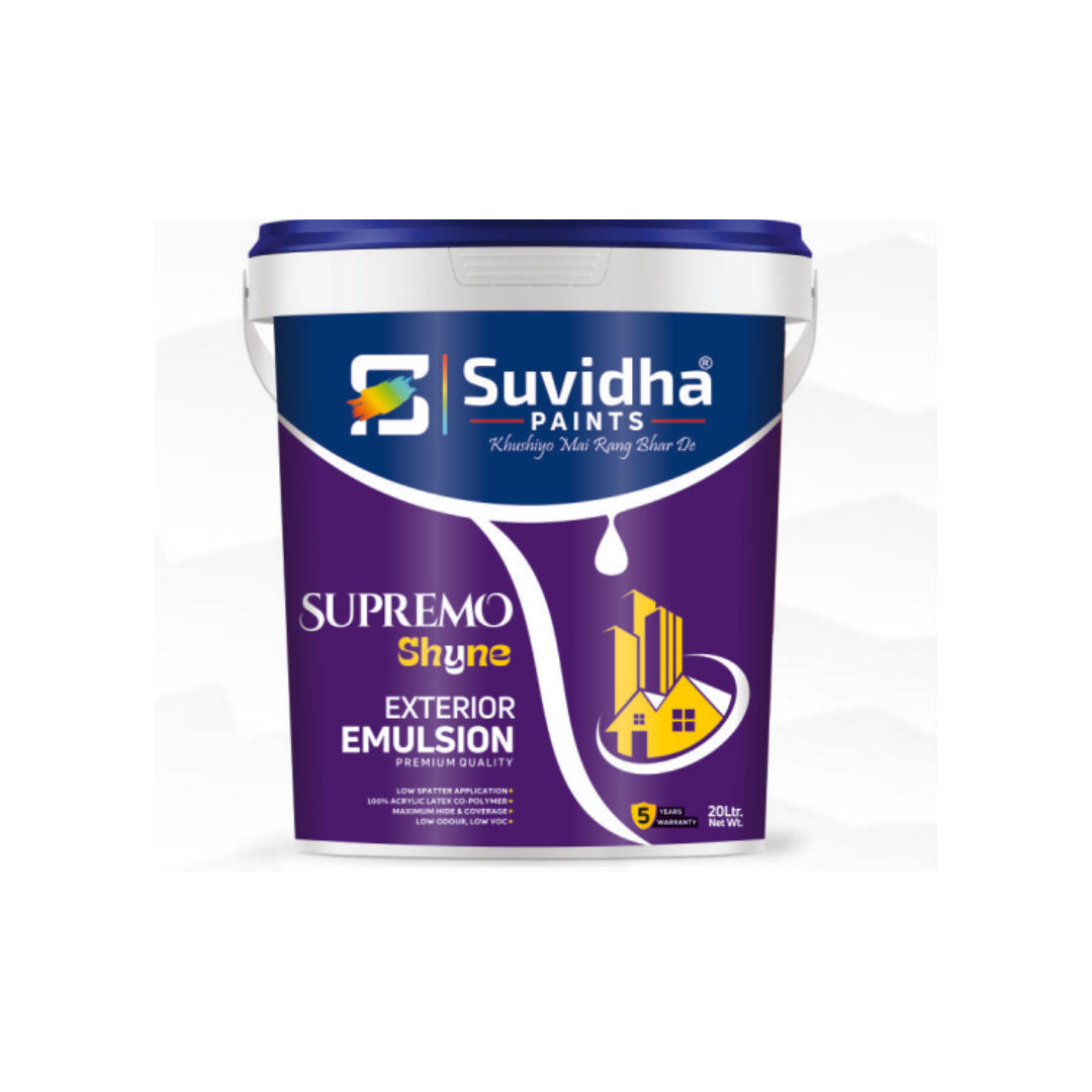 Supremo Shyne  Exterior Emulsion - SUPREMO SHYNE Factory Wholesale Supply